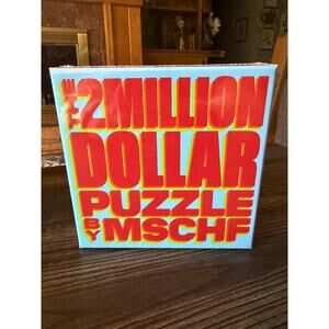 6/$25 NIP The Million Dollar Puzzle By MSCHF 500 Piece Puzzle 15.7 x 15.7